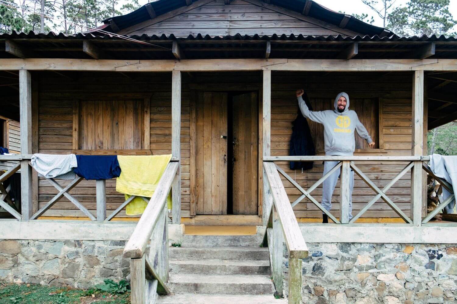 Домик для отдыха на горе Пико Дуарте